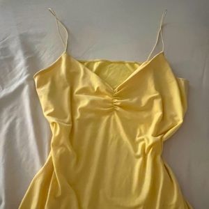 YELLOW CAMI TINY STRAP